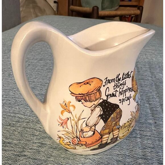 Vintage McCoy Pottery Mini Pitcher 1974 - Picture 4 of 7